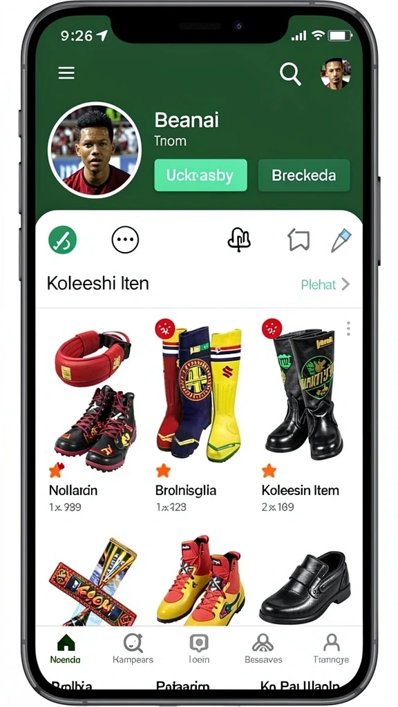 jos77 - Tampilan antarmuka yang user-friendly.