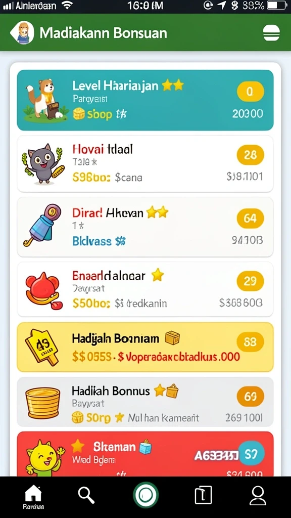 kastoto - Level petualangan yang penuh tantangan.