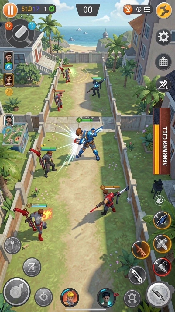 pcpc7 - Screenshot menunjukkan grafis menakjubkan dari dunia game.