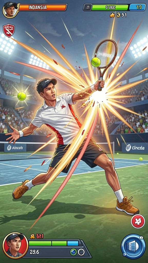 poros77 - Screenshot menampilkan aksi seru dalam pertempuran.