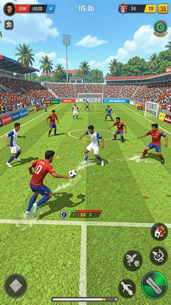 t9999 - Tampilan gameplay yang menarik dan interaktif.